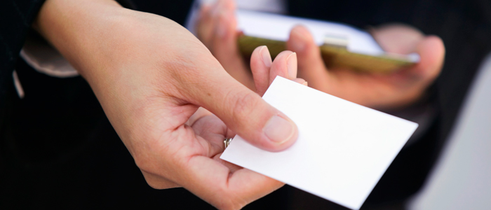 Business Card Etiquette: 3 Tips on How To Use a Business Card