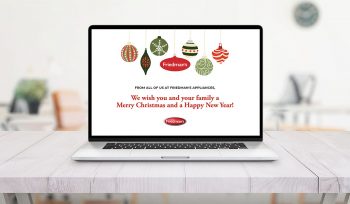 Friexdman's Appliances Christmas Greeting
