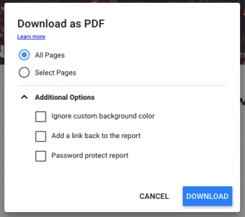 Google Report