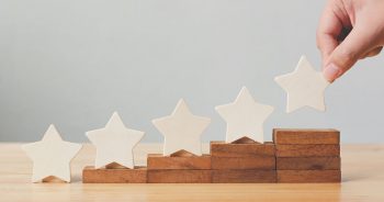 wooden stars ascending platform
