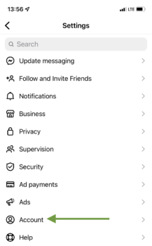 tap account